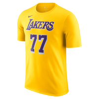 Los Angeles Lakers Nike-NBA-T-shirt til mænd - gul