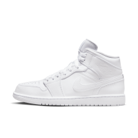 Air Jordan 1 Mid-sko til mænd - hvid