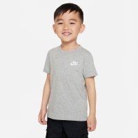 Broderet Nike Futura-T-shirt til småbørn - grå