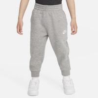 Nike Club Fleece-hættetrøje med lynlås til småbørn - grå