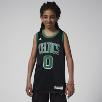 Boston Celtics Statement Edition-Nike Dri-FIT Swingman-trøje til større børn - sort