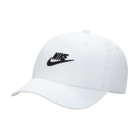 Ustruktureret Nike Club Futura Wash-kasket til børn - hvid