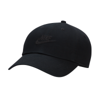 Ustruktureret Nike Club Futura Wash-kasket - sort