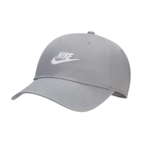 Ustruktureret Nike Club Futura Wash-kasket - grå