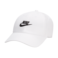 Ustruktureret Nike Club Futura Wash-kasket - hvid