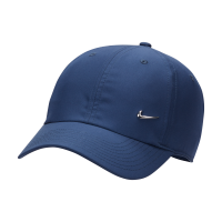 Ustruktureret Nike Dri-FIT Club-metal-Swoosh-kasket - blå