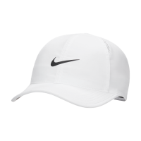 Nike Dri-FIT Club-Featherlight-kasket uden struktur - hvid