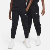 Nike Club Fleece-cargobukser til større børn - sort