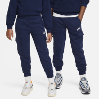 Nike Club Fleece-cargobukser til større børn - blå