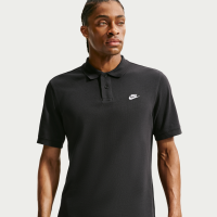 Kortærmet Nike Club-polo til mænd - sort