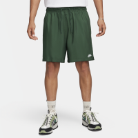 Vævede Nike Club-flow-shorts til mænd - grøn