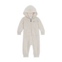 Nike Baby Essentials-heldragt med hætte til babyer - hvid