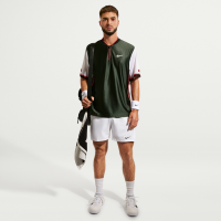 NikeCourt Victory Dri-FIT-tennisshort (18 cm) til mænd - hvid