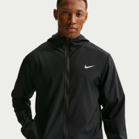 Alsidig Nike Form-Dri-FIT-jakke med hætte til mænd - sort