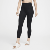 Højtaljede Nike One-7/8-leggings - sort
