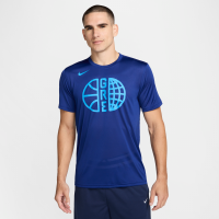Grækenland Practice Nike Basketball-T-shirt til mænd - blå