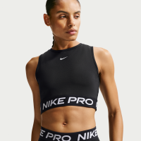 Kort Nike Pro Dri-FIT-tanktop til kvinder - sort