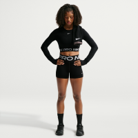 Nike Pro Sculpt-cykelshorts med høj talje til kvinder (7,6 cm) - sort