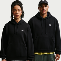 Nike SB Pullover-skaterhættetrøje i fleece - sort
