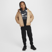 Nike Air-fleecesæt med pullover og bukser til mindre børn - sort