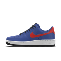 Custom Nike Air Force 1 Low By You-sko til mænd - blå