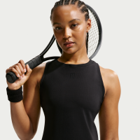 NikeCourt Advantage-Dri-FIT-tennistanktop til kvinder - sort