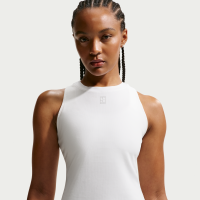 NikeCourt Advantage-Dri-FIT-tennistanktop til kvinder - hvid