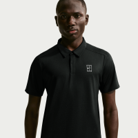 NikeCourt Advantage Dri-FIT-tennispolo til mænd - sort