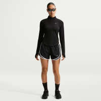 Nike Tempo Dri-FIT-løbeshorts med mellemhøj talje og indershorts til kvinder - sort