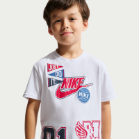 Nike Multisport-T-shirt til mindre børn - hvid