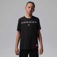 Jordan Brooklyn Football Club-T-shirt med grafik til større børn - sort
