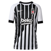 Beşiktaş J.K. 2026/27 Away Nike Dri-FIT Replica-fodboldtrøje til store børn - hvid