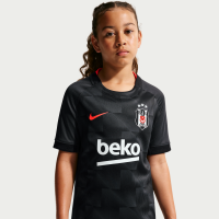 Beşiktaş J.K. 2026/27 Third Nike Dri-FIT Replica-fodboldtrøje til store børn - sort