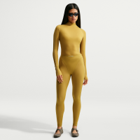 Højtaljede NikeSKIMS Weightless-leggings med V-panel til kvinder - gul