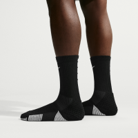 Polstrede Nike Elite 2.0-crewstrømper (1 par) - sort