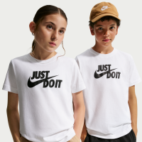 Nike -T-shirt til større børn - hvid