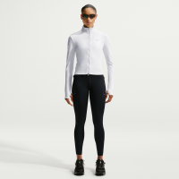 Nike Swift 7/8-løbeleggings med høj talje og lommer til kvinder - sort