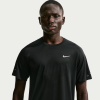 Kortærmet Nike Stride Dri-FIT ADV-løbetop til mænd - sort