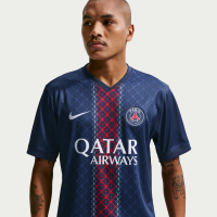 Paris Saint-Germain 2025/26 Stadium Home Nike Dri-FIT Replica-fodboldtrøje til mænd - blå
