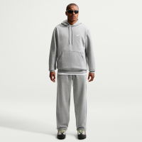 Nike Club-fleecebukser med åben kant til mænd - grå