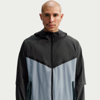 Vævet Nike Tech-jakke til mænd - grå