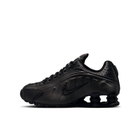 Nike Shox R4-sko til større børn - sort