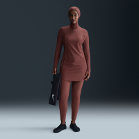 Nike Swim Victory-badeleggings med smalle ben til kvinder - brun