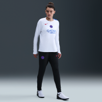Maskinstrikkede Paris Saint-Germain Strike Third Nike Dri-FIT Total 90-fodboldbukser til kvinder - sort