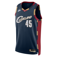 Cleveland Cavaliers Donovan Mitchell 2025/26 Hardwood Classics Nike Dri-FIT NBA Swingman-spillertrøje - blå