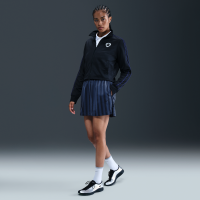 Nike -nederdel med jacquard-striber til kvinder - blå
