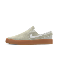 Custom Nike SB Zoom Janoski Slip By You-skatersko til mænd - hvid