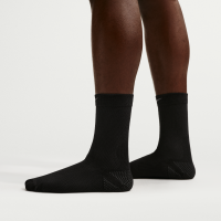 Lette Nike Run-crewstrømper til løb (1 par) - sort