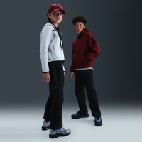 Nike Tech Fleece-bukser med åben søm til større børn (drenge) - sort
