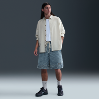 Nike-basketballshorts (25 cm) i denim til mænd - blå